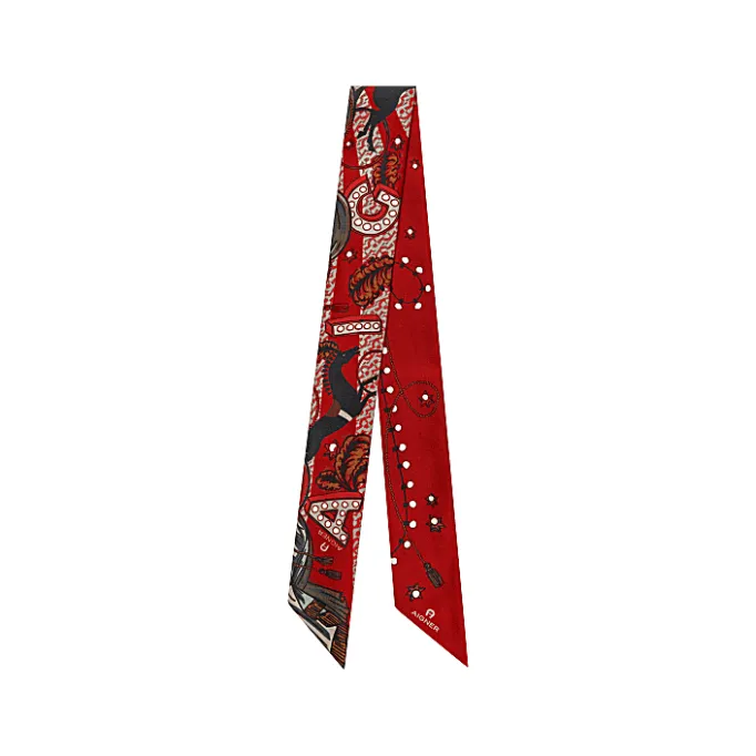 Aigner Foulards-Seasonal Bandana lipstick red