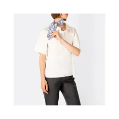 Aigner Foulards-SEASONAL Bandana S cotton white