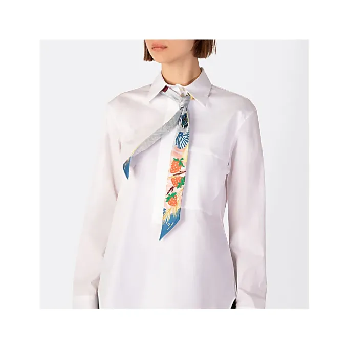 Aigner Foulards-SEASONAL Bandana S Porcelain Blue