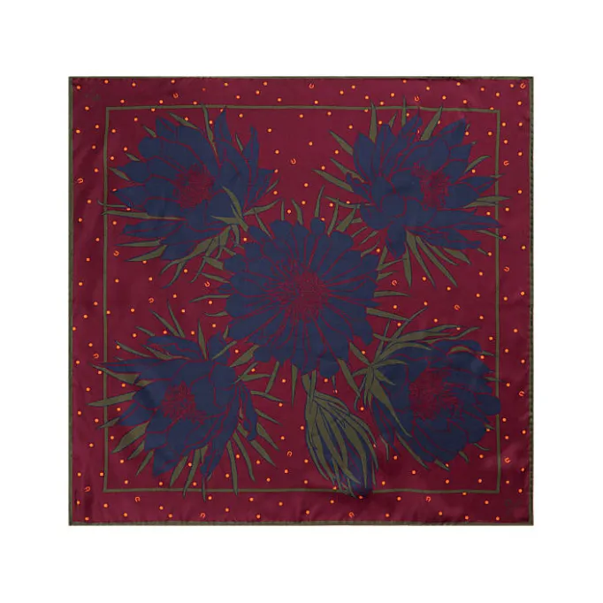 Aigner Foulards-Seasonal Carré burgundy