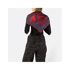 Aigner Foulards-Seasonal Carré burgundy