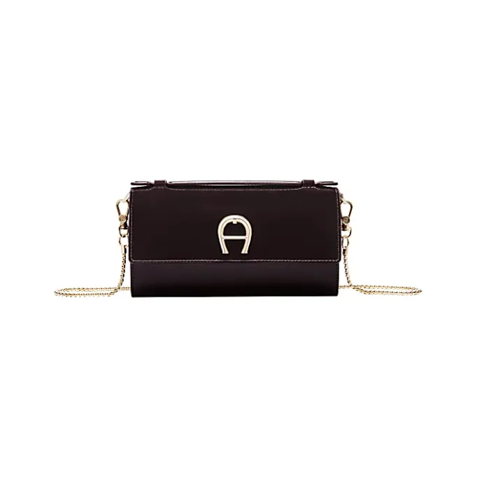 Aigner Leather Accessories-Wallet on Chain port red
