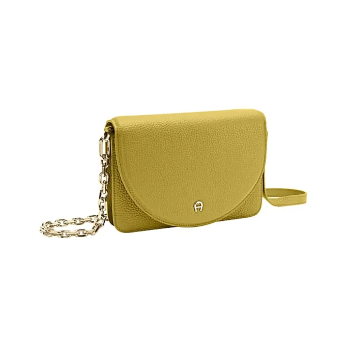 Aigner Leather Accessories-Wallet on Chain Golden Olive