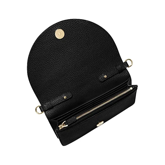 Aigner Leather Accessories-Wallet on Chain black