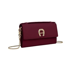 Aigner Leather Accessories-Wallet on Chain with Handle burgundy