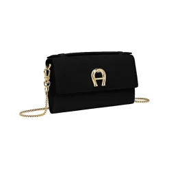 Aigner Leather Accessories-Wallet on Chain with Handle black