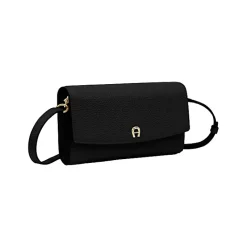 Aigner Leather Accessories-Wallet with Strap black