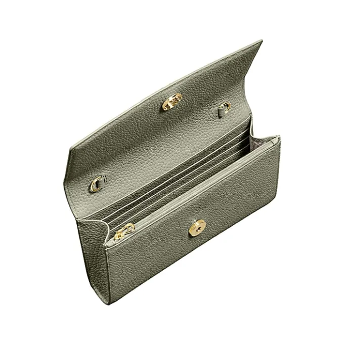 Aigner Leather Accessories-Wallet with Strap moss green