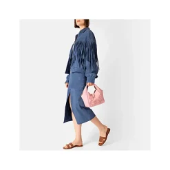 Aigner Bags-ZAIRA Fiori Hobo bag S cotton white