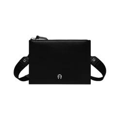 Aigner Leather Accessories-Zita bag with shoulder strap black