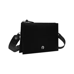 Aigner Leather Accessories-Zita bag with shoulder strap black
