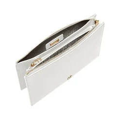 Aigner Leather Accessories-Zita bag with shoulder strap cotton white