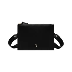 Aigner Leather Accessories-Zita bag with shoulder strap black