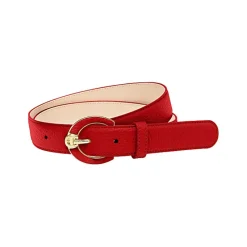 Aigner Belts-Zita Belt 3 cm lipstick red
