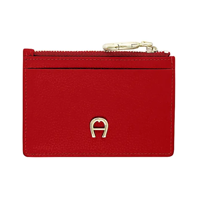 Aigner Wallets-Zita Cardholder lipstick red