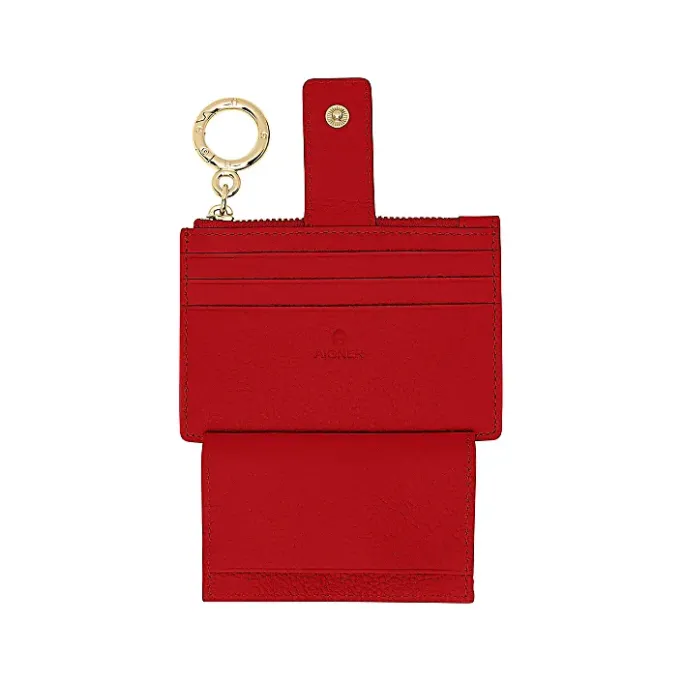 Aigner Wallets-Zita Cardholder lipstick red
