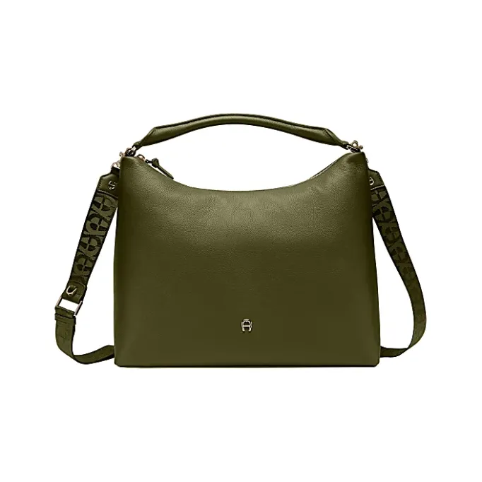 Aigner Bags-Zita Hobo Bag M dark olive