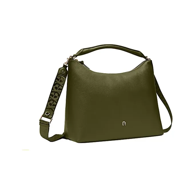 Aigner Bags-Zita Hobo Bag M dark olive