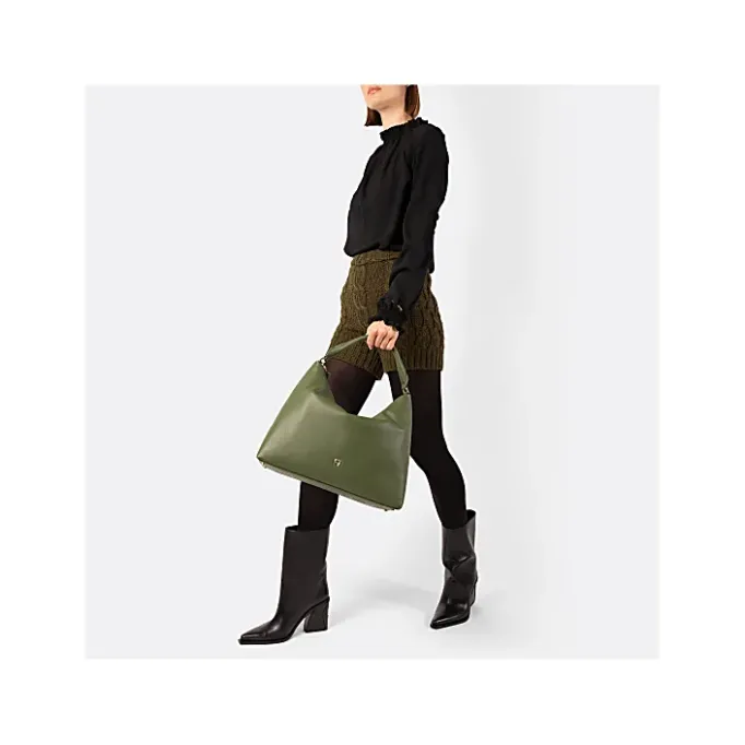 Aigner Bags-Zita Hobo Bag M dark olive