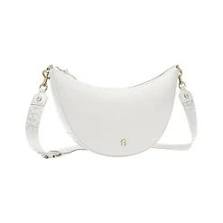 Aigner Bags-Zita shoulder bag M cotton white
