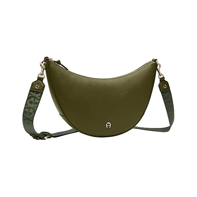 Aigner Bags-Zita shoulder bag M dark olive