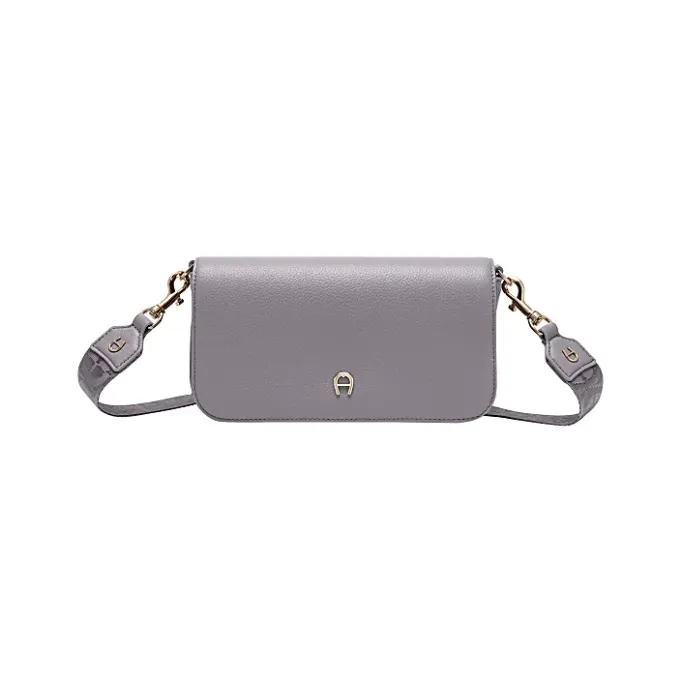 Aigner Bags-Zita shoulder bag S iron grey