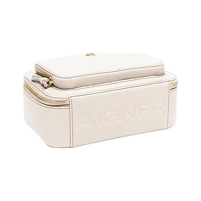 Aigner Bags-Zita Shoulder Bag S cotton white
