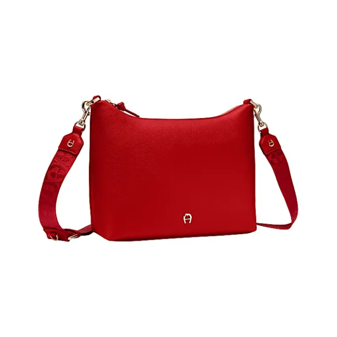 Aigner Bags-Zita Shoulder Bag S lipstick red