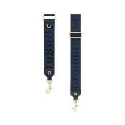 Aigner Leather Accessories|Straps-Zita shoulder strap cosmic blue