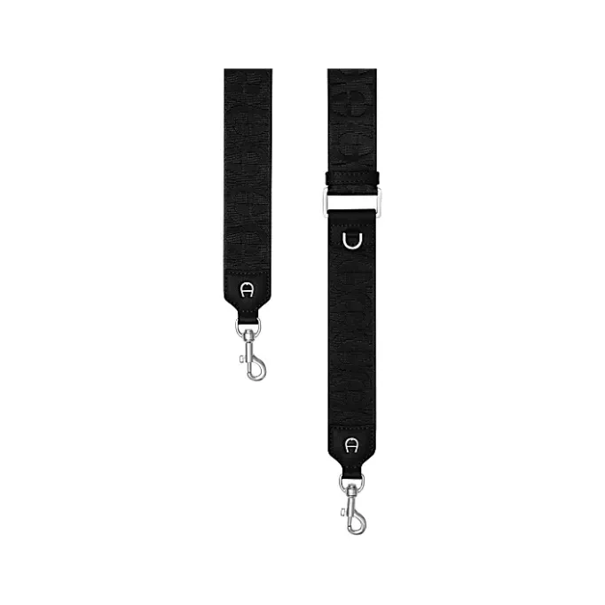 Aigner Leather Accessories|Straps-Zita shoulder strap black