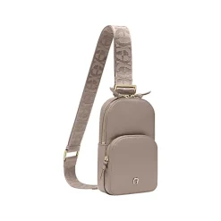 Aigner Leather Accessories-Zita Sling Crossbody Bag taupe