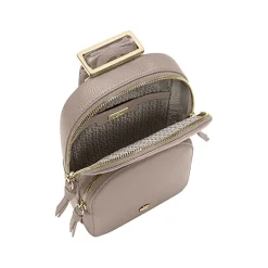 Aigner Leather Accessories-Zita Sling Crossbody Bag taupe