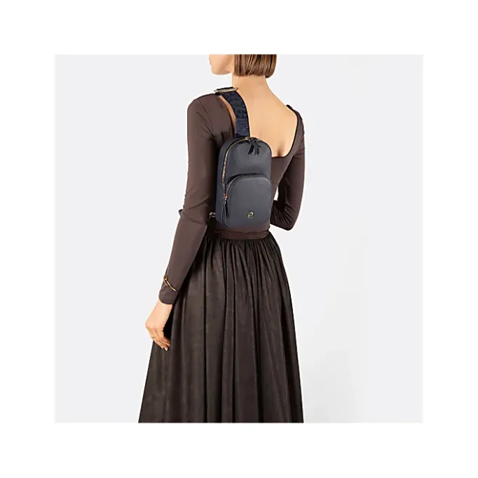 Aigner Leather Accessories-Zita Sling Crossbody Bag black