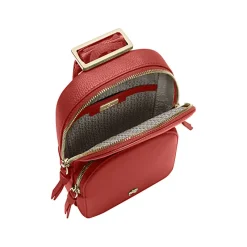 Aigner Leather Accessories-Zita Sling Crossbody Bag burnt red