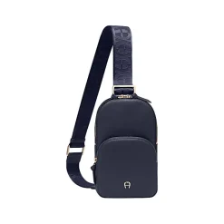 Aigner Leather Accessories-Zita Sling Crossbody Bag cosmic blue