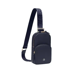 Aigner Leather Accessories-Zita Sling Crossbody Bag cosmic blue
