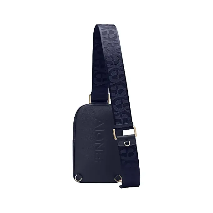 Aigner Leather Accessories-Zita Sling Crossbody Bag cosmic blue
