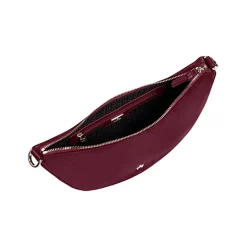 Aigner Bags-Zita Suede shoulder bag S burgundy